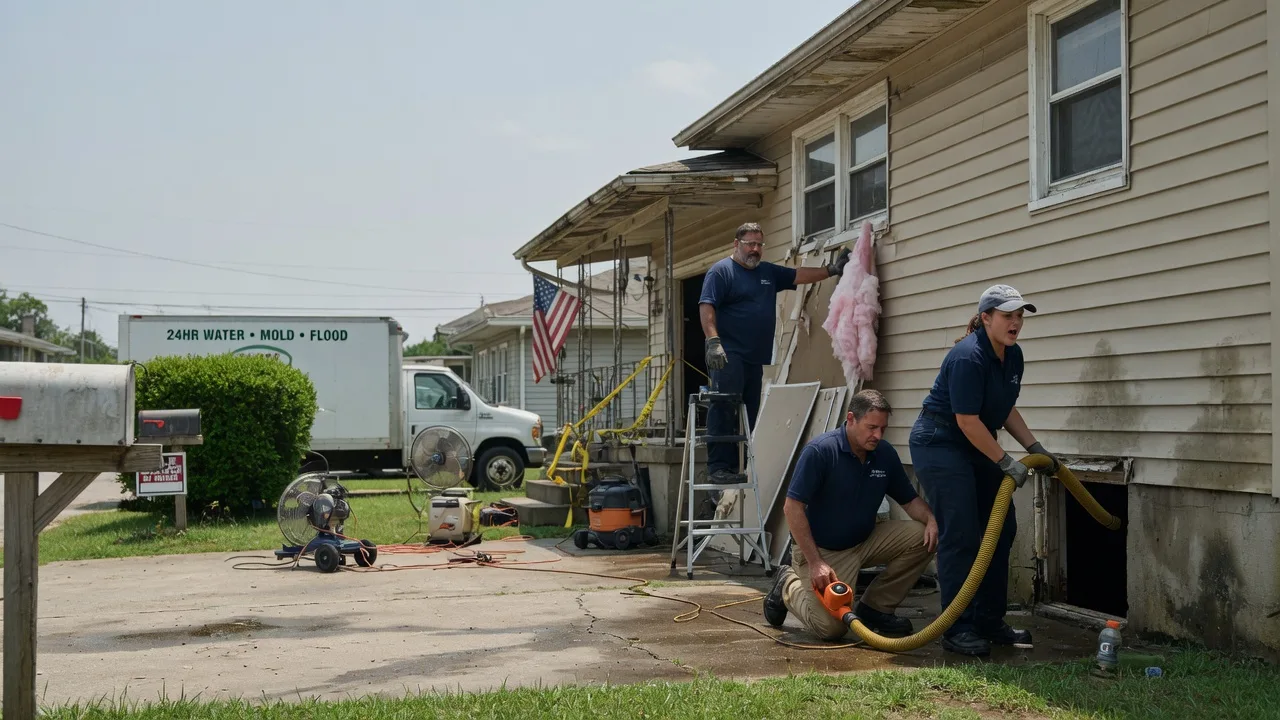 Water Damage Repair in Mound Bayou, MS near me